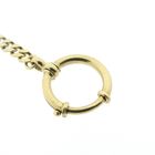 Image 3 of Two-tone gold watch chain; Chatelaine (for a pocket watch)