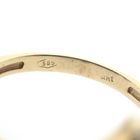 Image 4 of Gold ring with zirconia stones