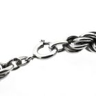 Image 4 of Silver Twisted Link Bracelet