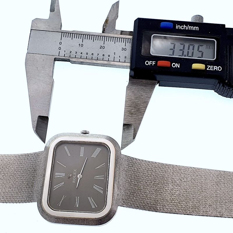 Image 17 of Rolex Cellini; Vintage 18k white gold men's watch