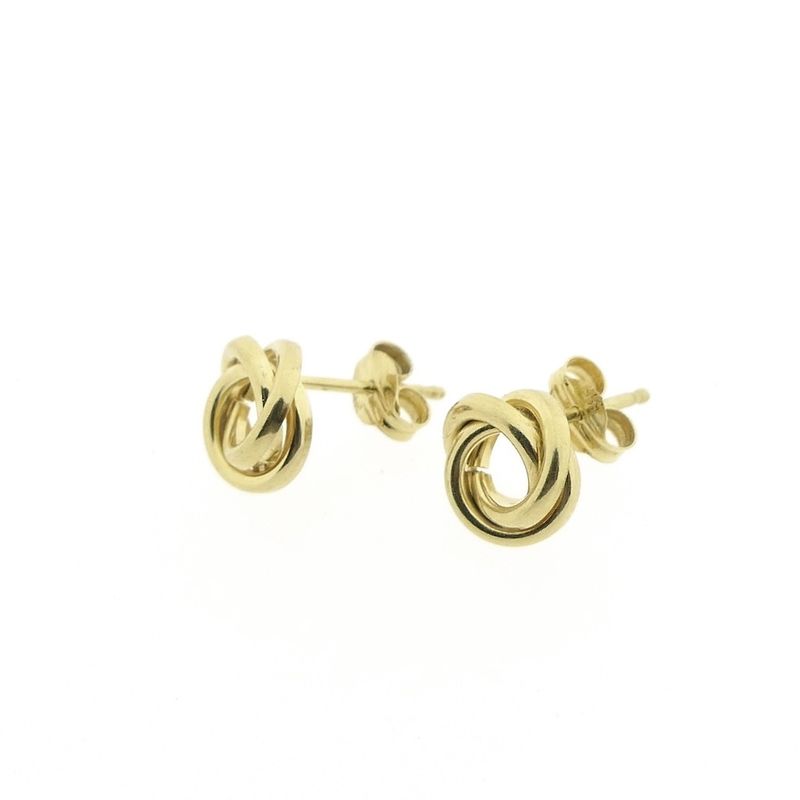 Image 6 of Golden fantasy stud earrings