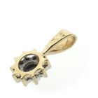 Image 6 of Gold pendant with diamond 0.05 ct.