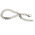 Image 4 of Silver gourmet link bracelet | 19 cm