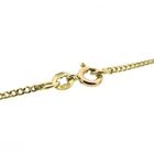 Image 4 of Gold gourmet link chain; 45.5 cm