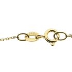 Image 7 of Gold anchor link necklace with fixed pendant; Starlight with zirconia