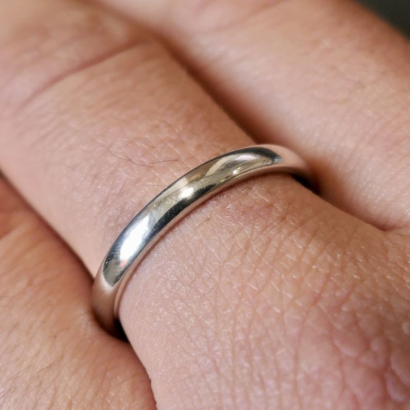 Image 7 of Platinum ring; Tiffany & Co; By Elsa Peretti