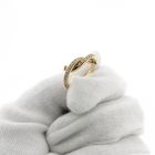 Image 8 of Bron Jewelry gold ring with diamond; 0.22 ct.