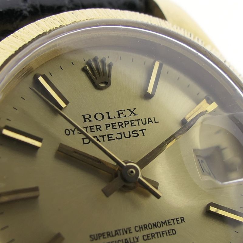 Image 8 of Rolex Lady Datejust 26mm; Vintage 18k gold women's watch