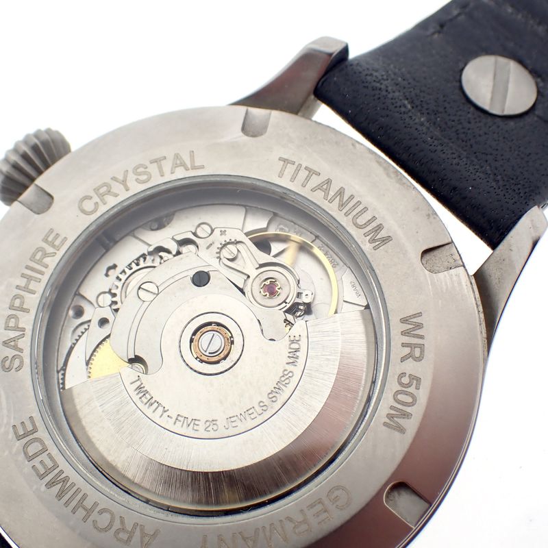 Image 3 of Archimede Pilot B-Uhr; Automatic pilot's watch