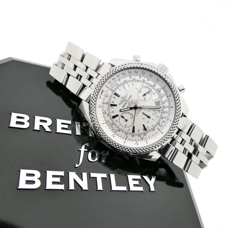Image 8 of Breitling Bentley Motors 'Special Edition' A25362; Chronograph men's watch