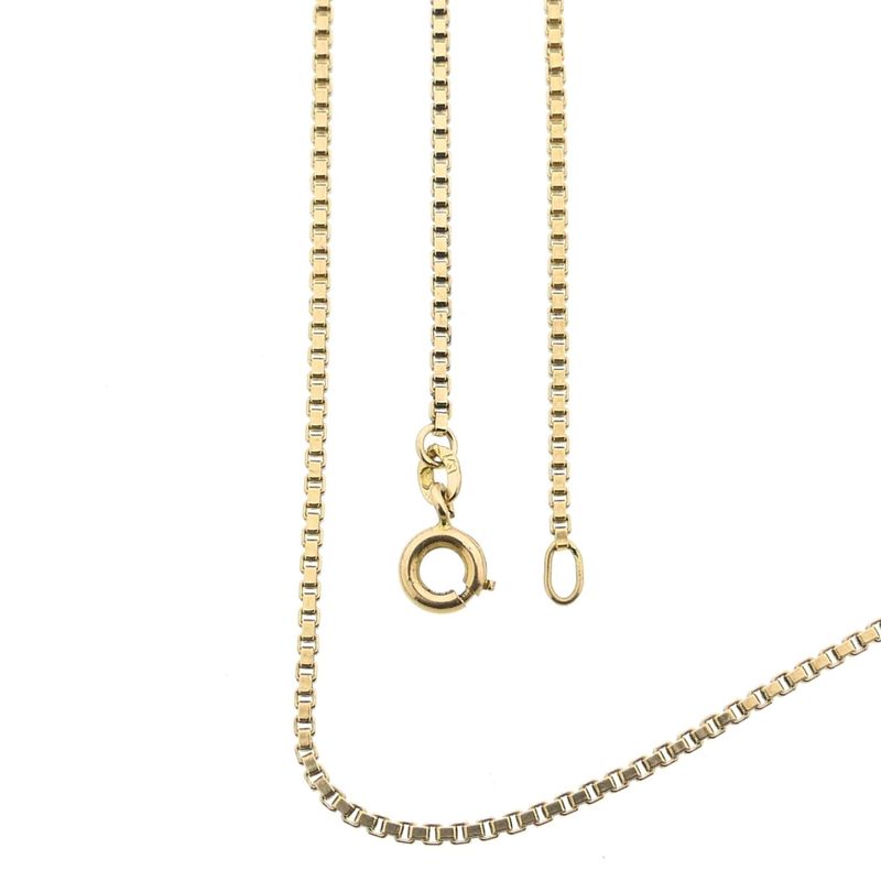 Image 1 of Golden Venetian link chain