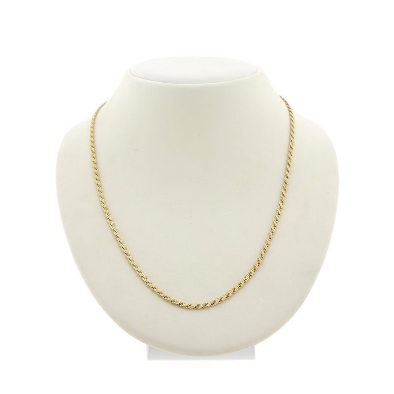 Image 1 of FBM gold twisted link chain