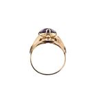 Image 5 of Rose Gold Ring Set with a Synthetic Gemstone
