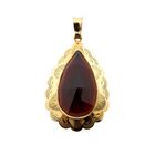 Image 1 of Gold pendant with garnet