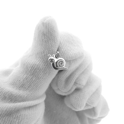 Image 2 of Silver charm; Snail