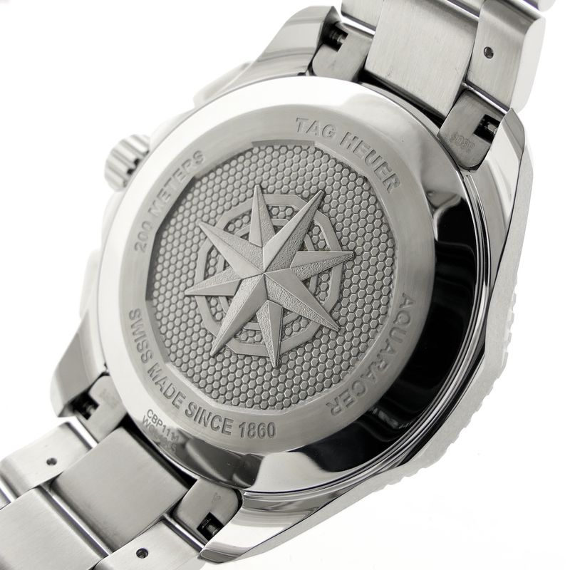 Image 10 of TAG Heuer Aquaracer Professional Chronograph CBP1111; Chronograph men's watch