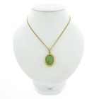 Image 3 of Gold pendant with Jade