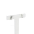 Image 3 of White gold fantasy stud earrings with diamonds | 0.02 ct.