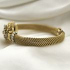 Image 14 of Swiss Geneva Bracelet/Cocktail Watch; 18k gold women's watch with diamonds