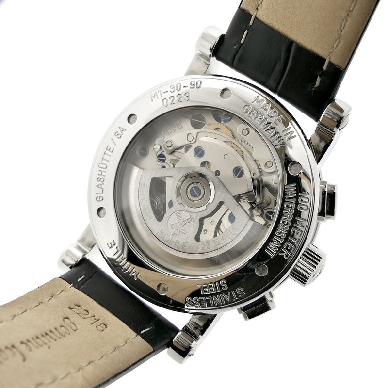 Image 8 of Mühle Glashütte Teutonia II Chronograph M1-30-90; Automatic men's watch