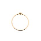 Image 5 of Rose gold solitaire ring with diamond; 0.07 ct.