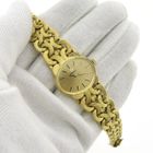 Image 11 of Omega Geneva Bracelet Watch; 18k Gold Women's Watch