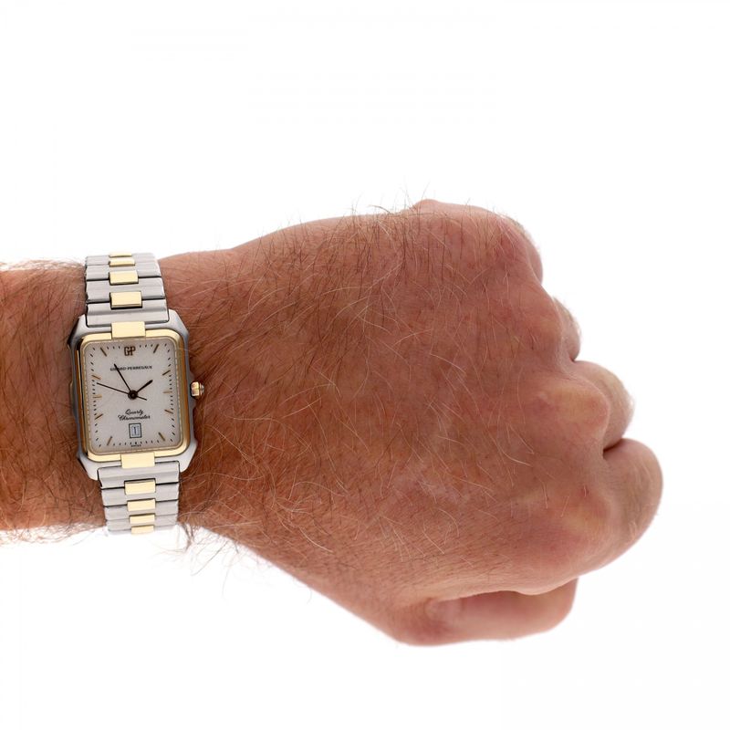 Image 15 of Girard Perregaux Chronometer 48170; Vintage 18k Gold/Steel Watch