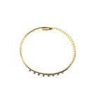 Image 4 of 18K Exclusive gold bracelet with rubies; Vintage | 18.5 cm