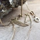 Image 2 of Gold thin gourmet link chain