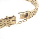 Image 7 of Gold men's fantasy link bracelet.