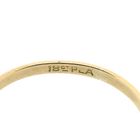 Image 9 of 18-karat two-tone gold ring with 0.065 ct. diamond