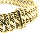 Afbeelding 6 van Gouden Franse gourmetschakel armband