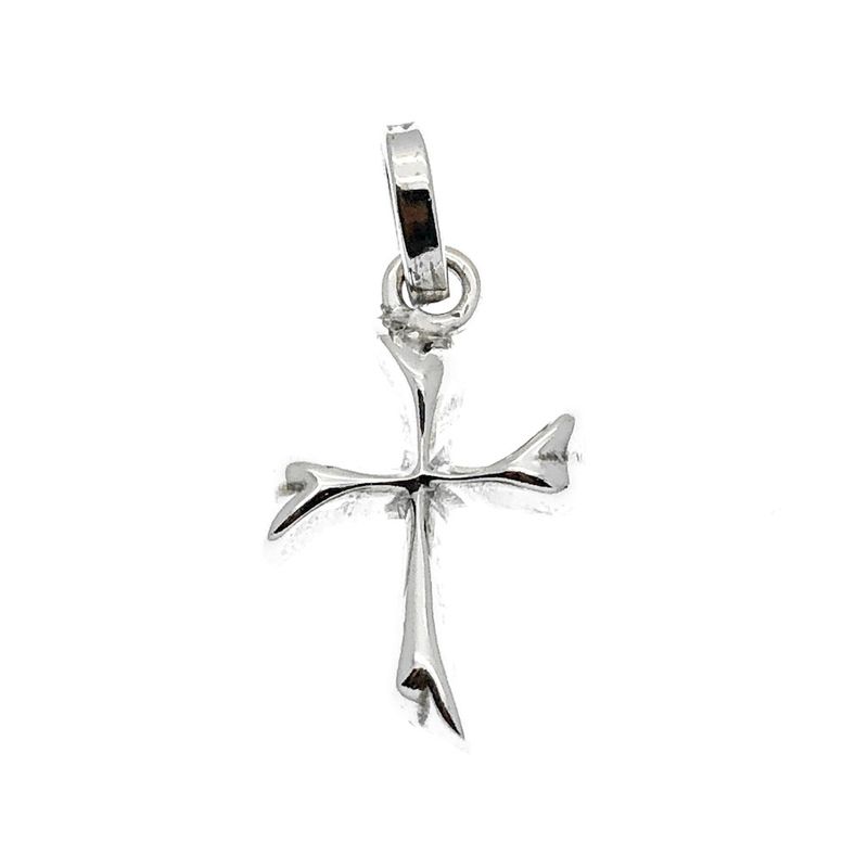 Image 1 of Silver pendant of a cross