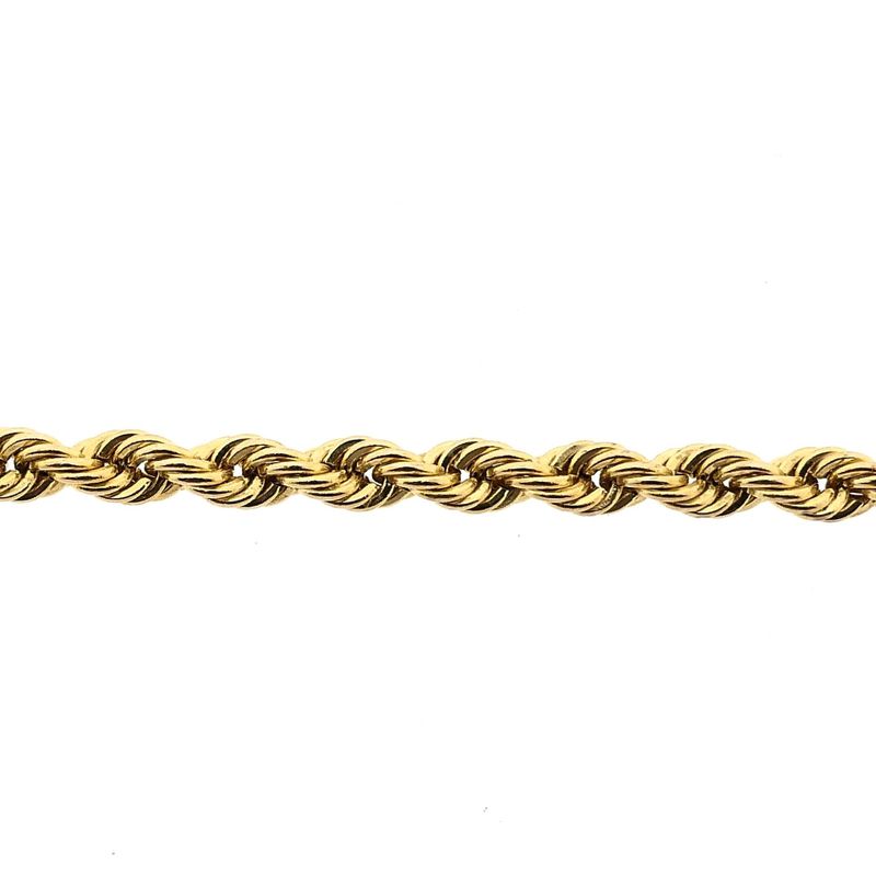 Image 6 of Twisted Gold Link Necklace