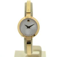Movado Bela; 607082; Gold-colored women's watch with 'Mother of Pearl' (MOP) dial