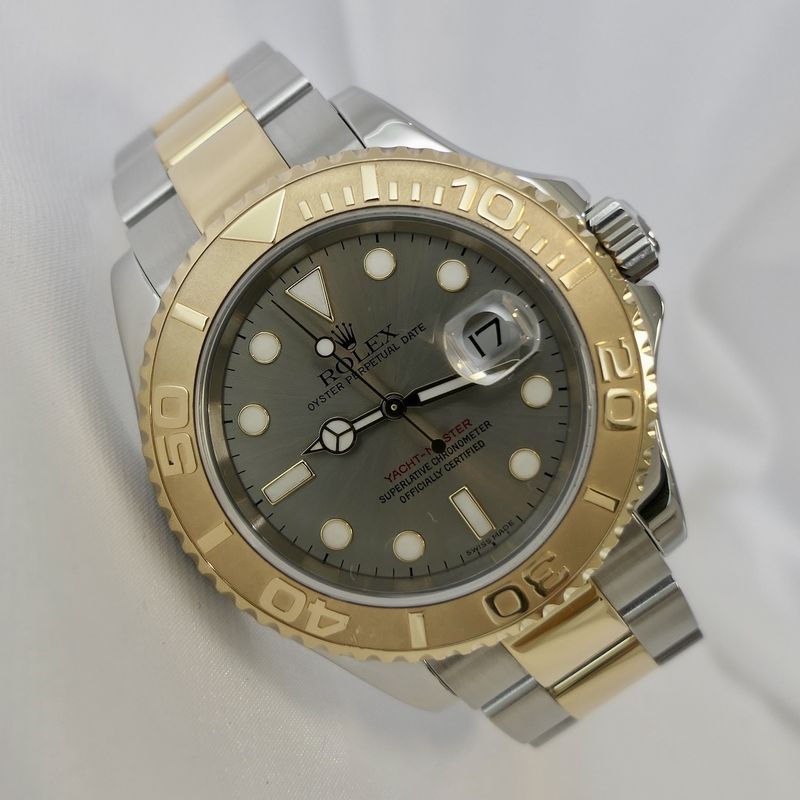 Image 8 of Rolex Yachtmaster 16623; 18k gold/steel men's watch