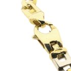 Image 5 of Two-tone gold navy link necklace