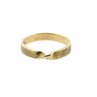 Image 3 of 14 Karat Gold Twist Band Ring; Size 16.75