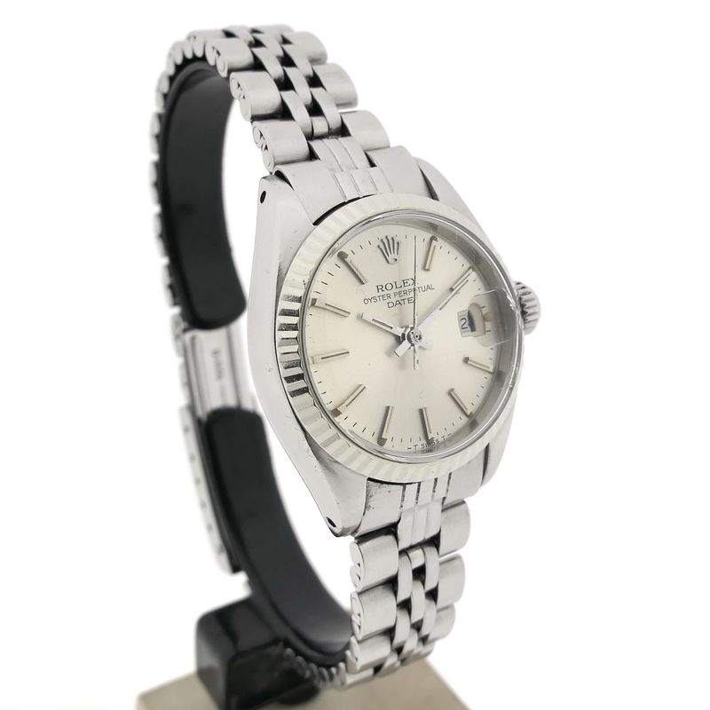 Image 3 of Rolex Date 26mm 6917; Vintage women's watch