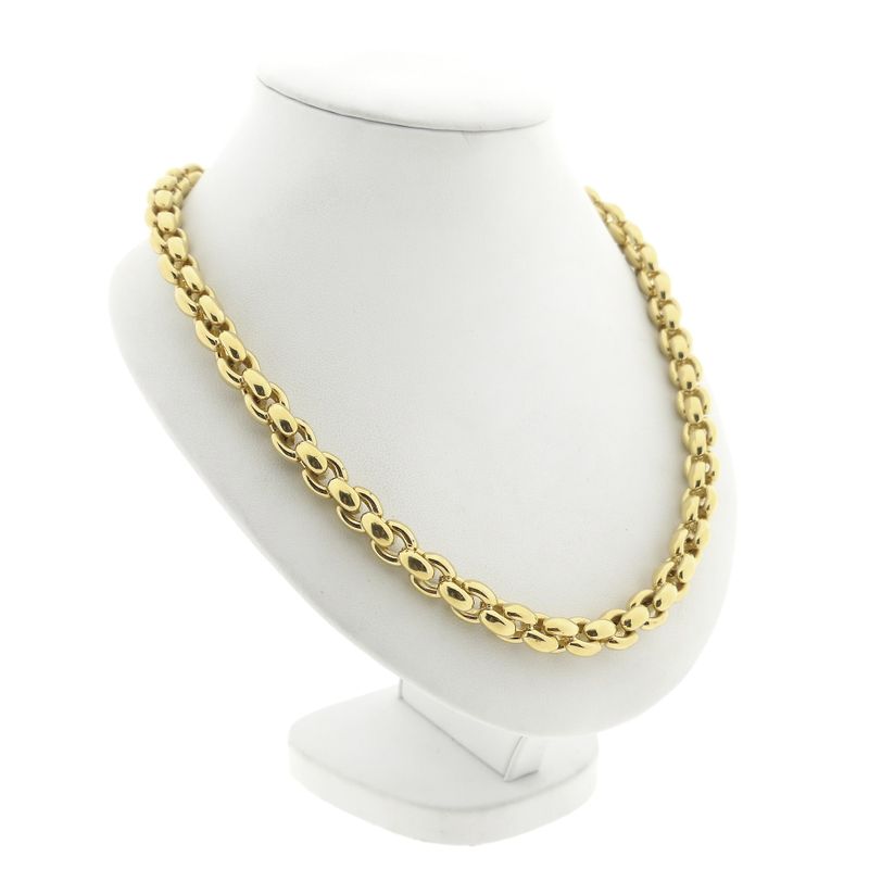 Image 3 of Golden Robust Cable Chain Necklace