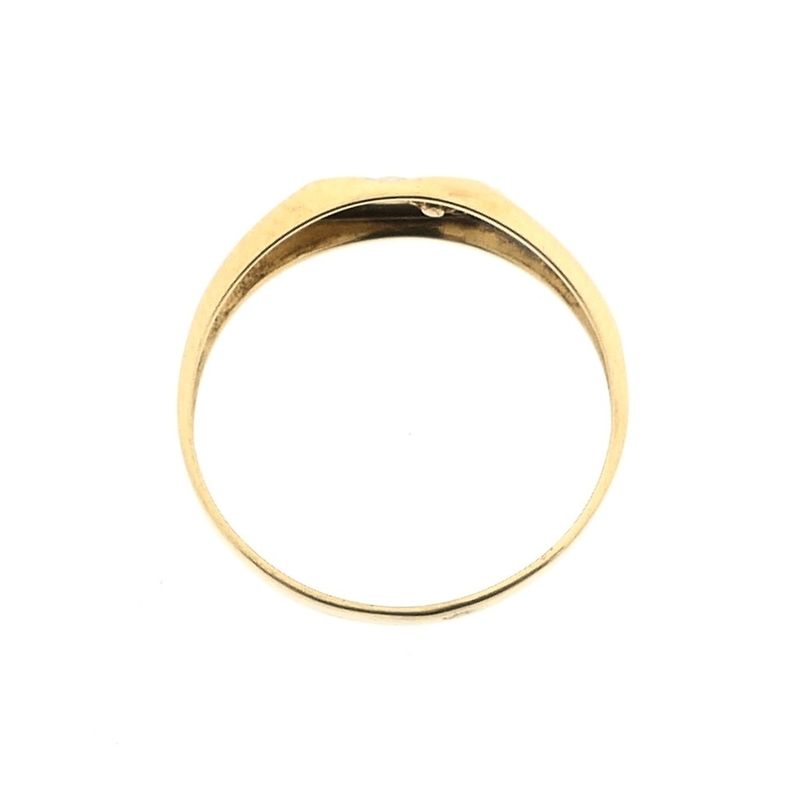 Image 6 of Gold ring with diamond | 0.005 ct.