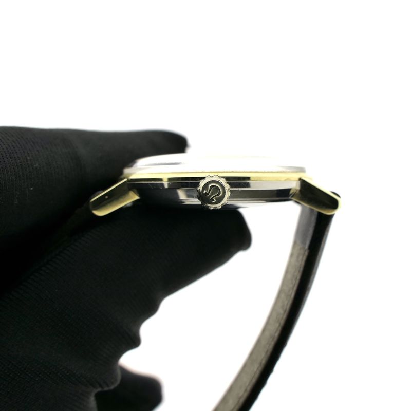 Image 7 of Omega Seamaster Deville 135.020; Vintage 14k goldcap men's watch