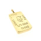 Image 7 of Gold pendant made of a gold bar