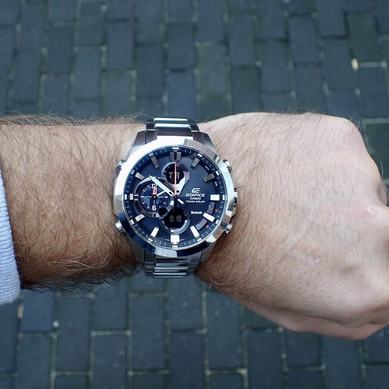 Image 8 of Casio Edifice Bluetooth; Solar men's watch