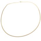 Image 3 of Gold gourmet link chain | 50 cm