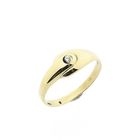 Image 1 of Gold Ring with Zirconia