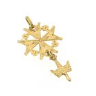 Image 5 of Gold pendant | Huguenot Cross