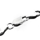Image 4 of Silver Robust Flat Gourmet Link Necklace