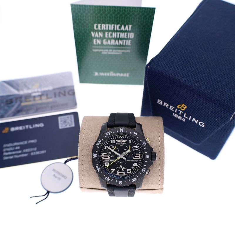 Image 2 of Breitling Endurance Pro 'Black' X82310; Chronograph Men's Watch