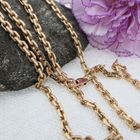 Image 2 of Solid gold anchor link chain | 68 cm